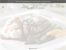 Tablet Screenshot of madelinescambria.com